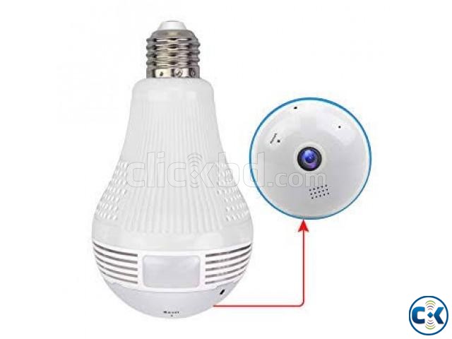 WiFi Bulb Camera Panoramic FishEye 360 large image 0