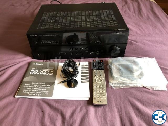 Yamaha RX-V673 4K Airplay AV receiver fro UK large image 0