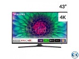 Samsung 43 inch UHD 4K Smart TV MU6100 Series 6
