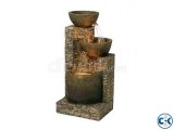 Floor Standing 3 Tier Cascade Water Fountain