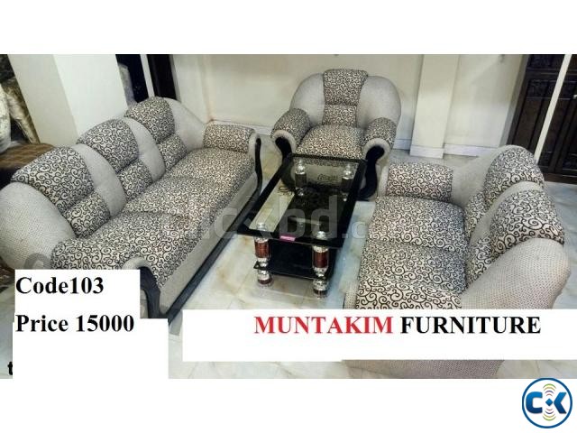 Six sitter sofa seta 3 2 1 large image 0