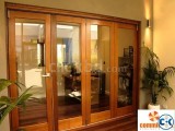 Hot sale aluminum bi folding glass door by COMMITMENT