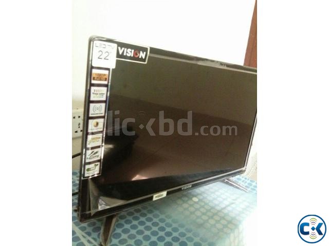 VISION 22 LED TV T-02DC - 9000 large image 0