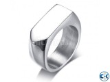 Silver Alloy Finger Ring for Men