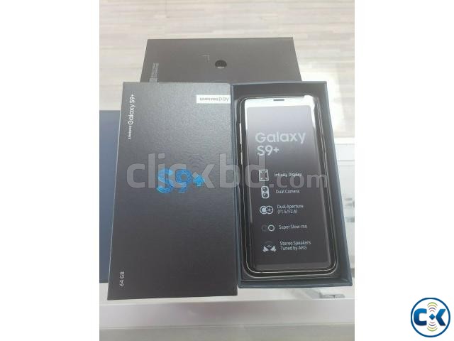 Samsung Galaxy S9 Plus 256 GB Black new original warranty large image 0