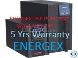 ENERGEX DSP SINEWAVE STATIC UPS  2000 VA 5yrs WARRANTY.