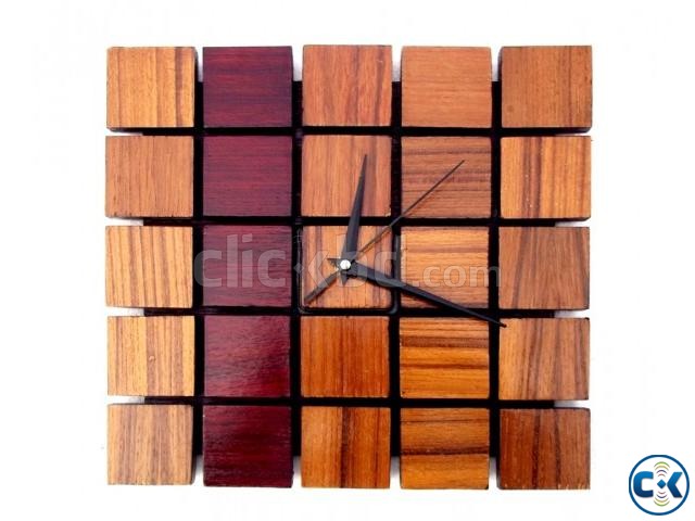 Mini Box Design Wall Clock large image 0