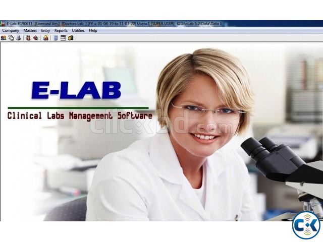 e-Lab Clinical Lab Management Software Lifetime large image 0