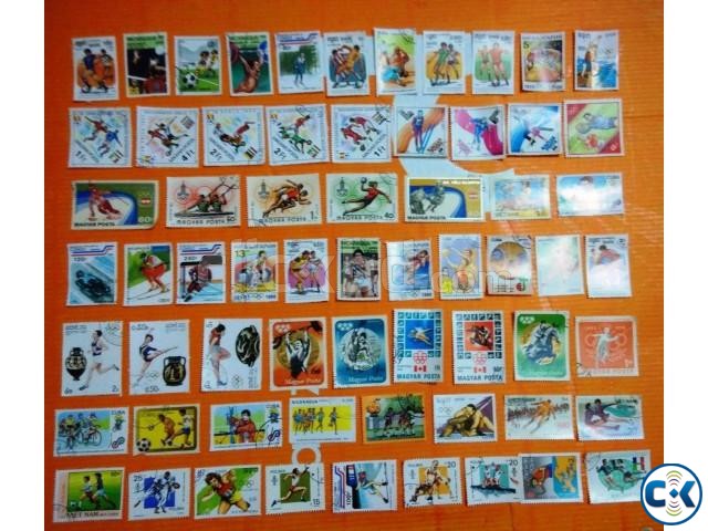 Olympic Games Sports Stamps 64 pcs অলিম্পিক গেম ডাকটিকেট large image 0