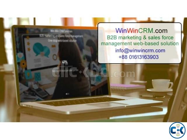 Web Based Marketing Sales Force Management CRM Software large image 0