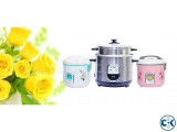 Kiam Straight Double Pot Rice Cooke-2.8 Ltr
