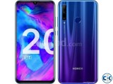 Brand New Huawei Honor 20 Lite 128GB Sealed Pack 3 Yr Warnty