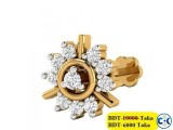 DIAMOND WITH GOLD NOSE PIN 40 OFF