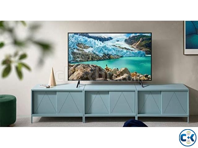 Samsung RU7100 55 Flat 4K UHD Smart TV large image 0