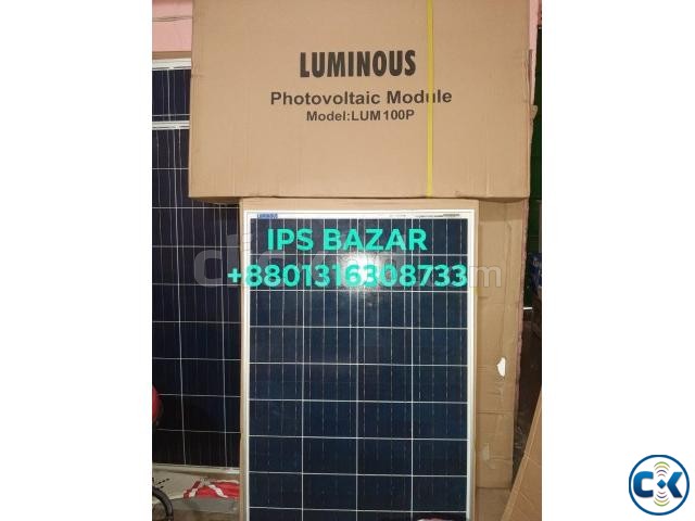 Luminnous solar panel made in India large image 0