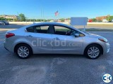 2014 Kia Forte Silver with 74832 Miles