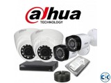 Dahua 1080p 2mp 4 CCTV Cameras Night Vision 4Channel DVR