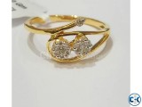 Diamond with Gold Ring 40 OFF