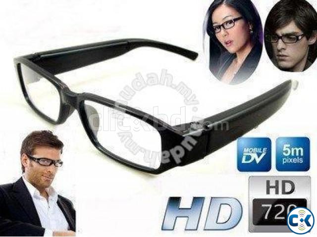 HD 720P Digital Eye-wear Glass Camera large image 0