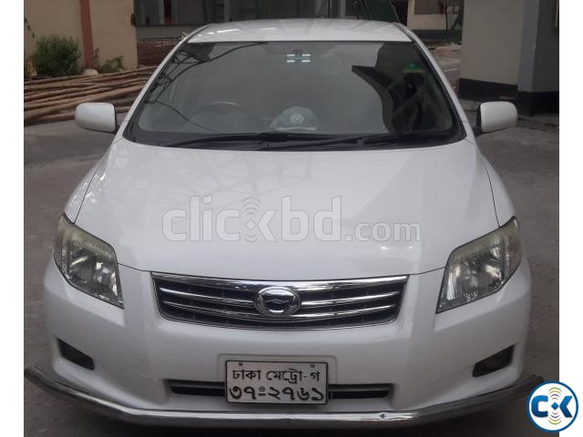 Toyota Axio X 2009 White  large image 0