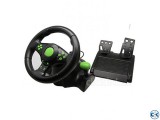 4 In 1 USB Gaming Steering Wheels With Vibration