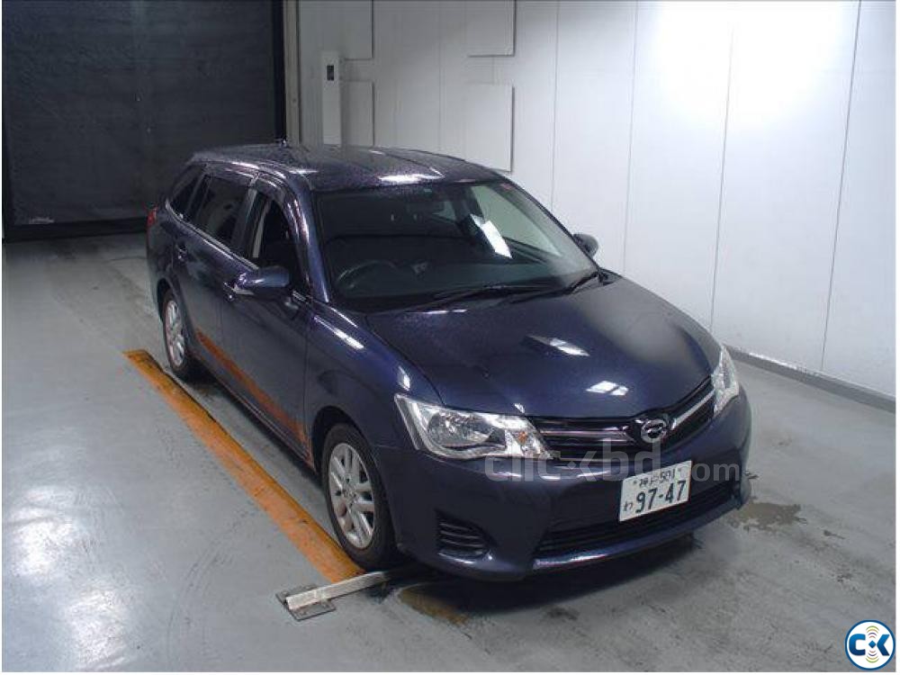 TOYOTA FIELDER G 2014 PURPLE large image 0