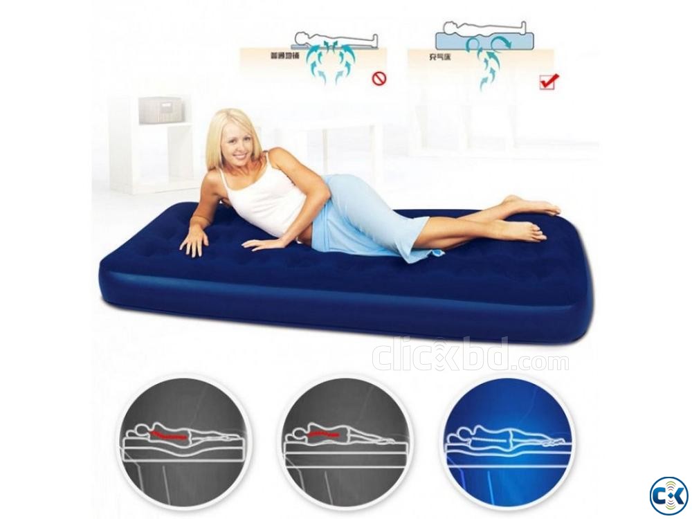 Jilong Semi Double Air Bed Free Pumper large image 0