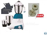 Orpat Kitchen Platinum 900-Watt Mixer Grinder 2 Free coupler