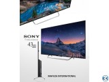 43 SONY BRAVIA Android 3D LED SMART TV