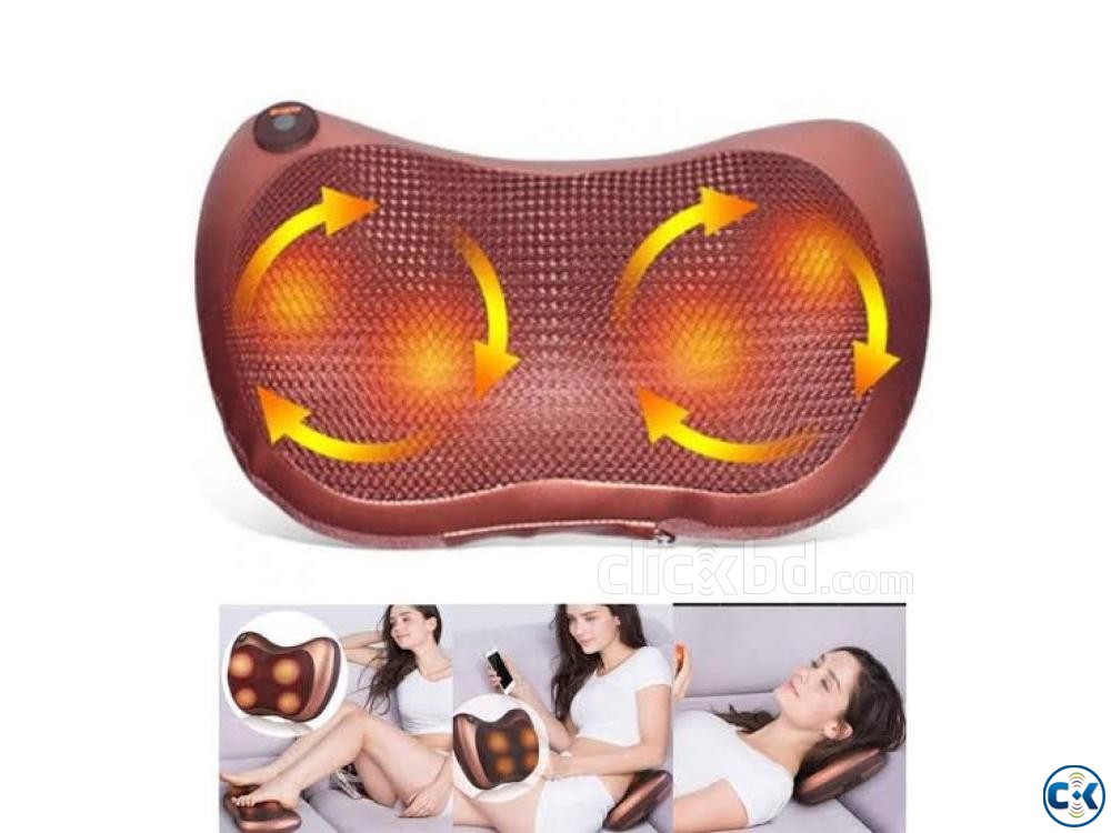 Orginal Electric Body Massager Neck Massage Pillow large image 0