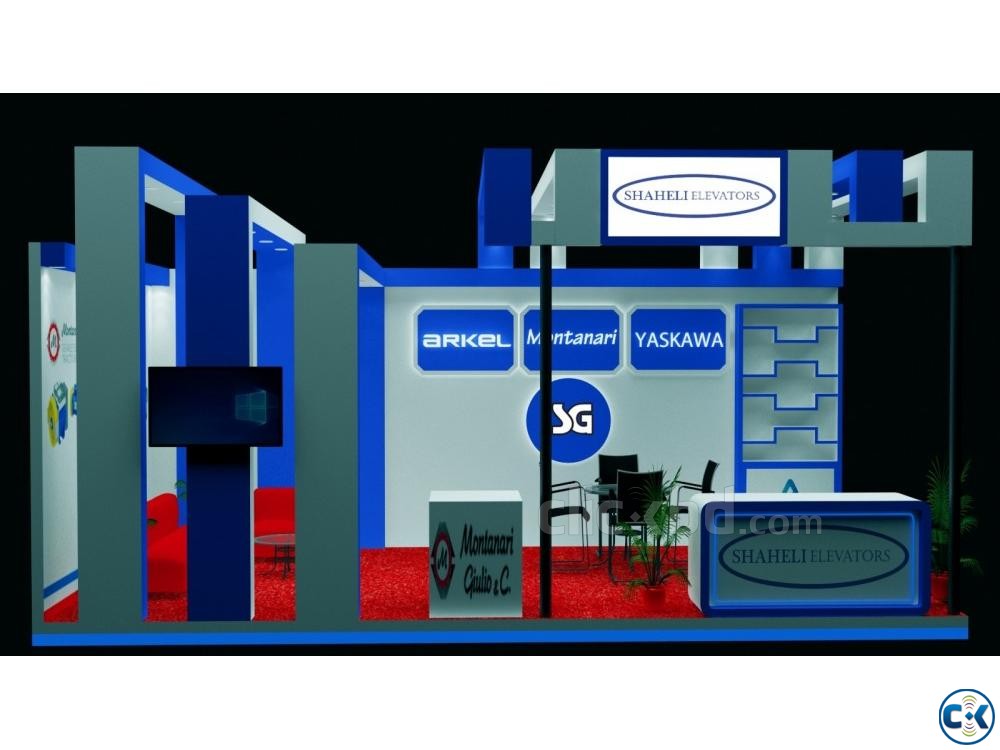 Exhibition Stall Trade fair Pavilion Asia Pharma poultry large image 0