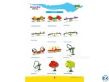 CHILDREN INDOOR OUTDOOR PLAYGROUND EQUIPMENTS