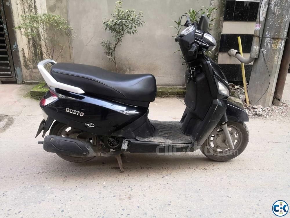 Mahindra Gusto 110 CC 10 years Registration  large image 0