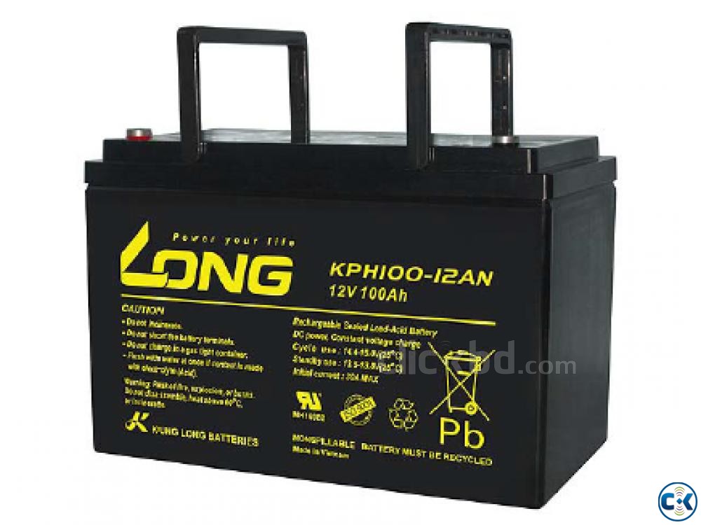100Ah Long SMF Battery - Vietnam Made large image 0