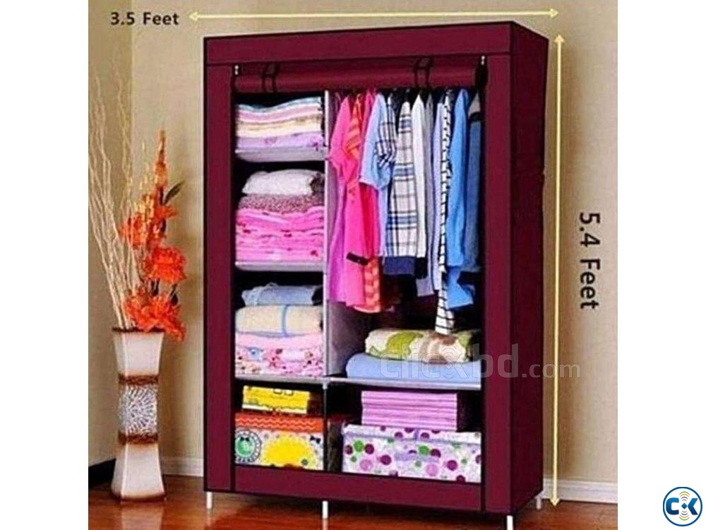 Cloth storage wardrobe কাপড় রাখার আলমিরা large image 0