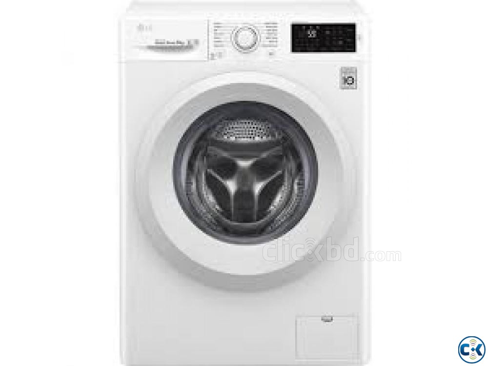 LG F4J5TNP3W Front Loading Washing Machine 8KG large image 0