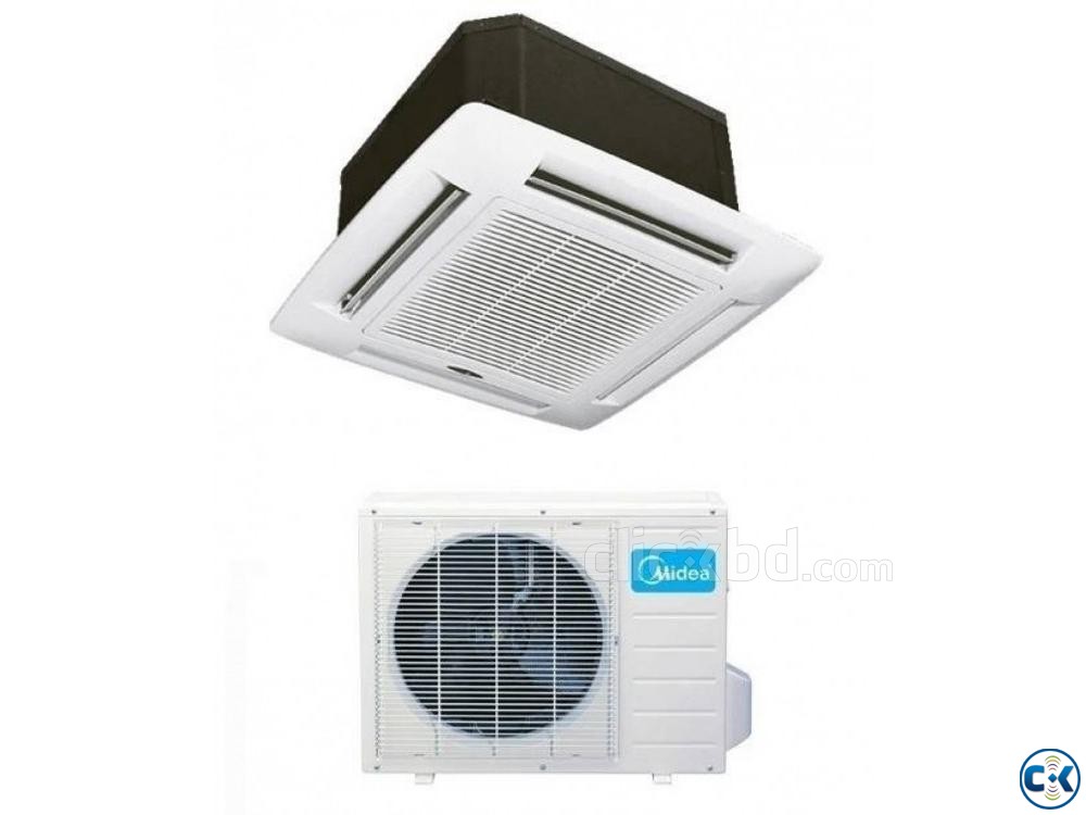 36000 BTU 3 ton MIDEA Cassette Air conditioner new Price large image 0