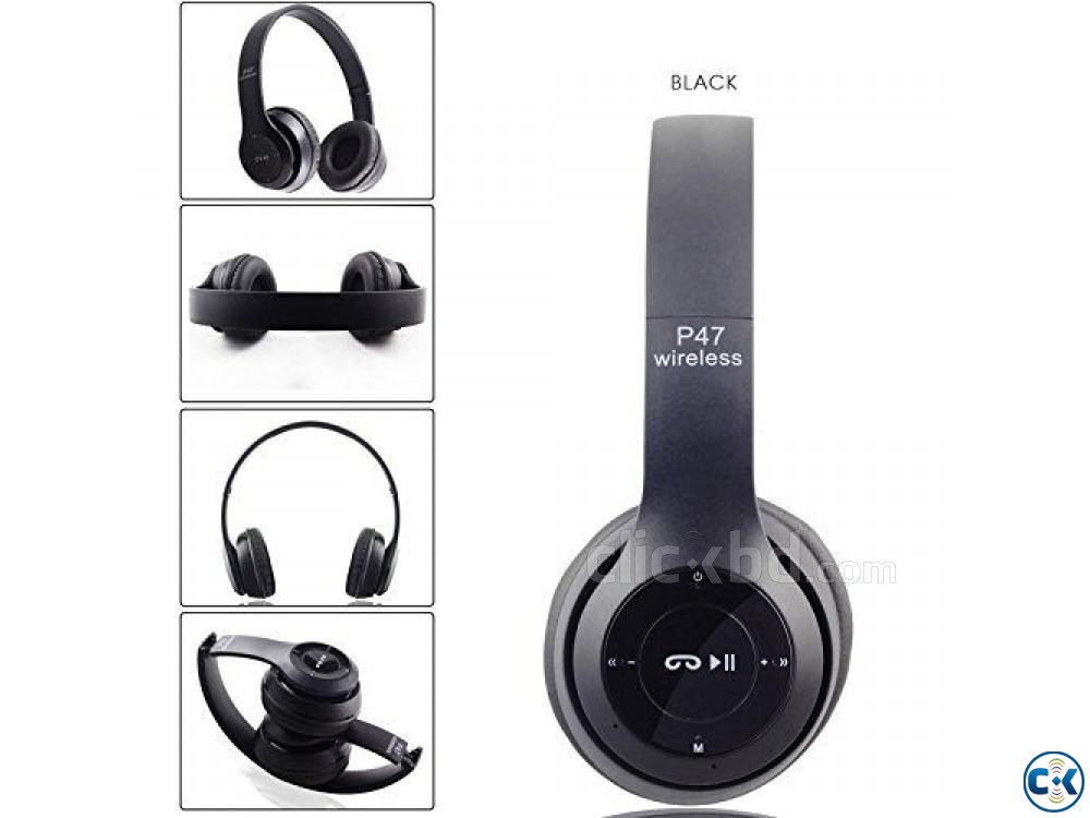 P47 - Wireless Bluetooth Headphone Multicolor large image 0