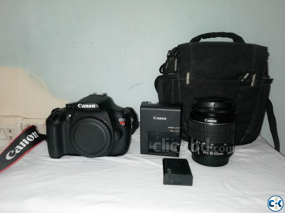 Canon EOS Rebel T5 18MP DSLR Camera With 18-55mm Lens Kit large image 0