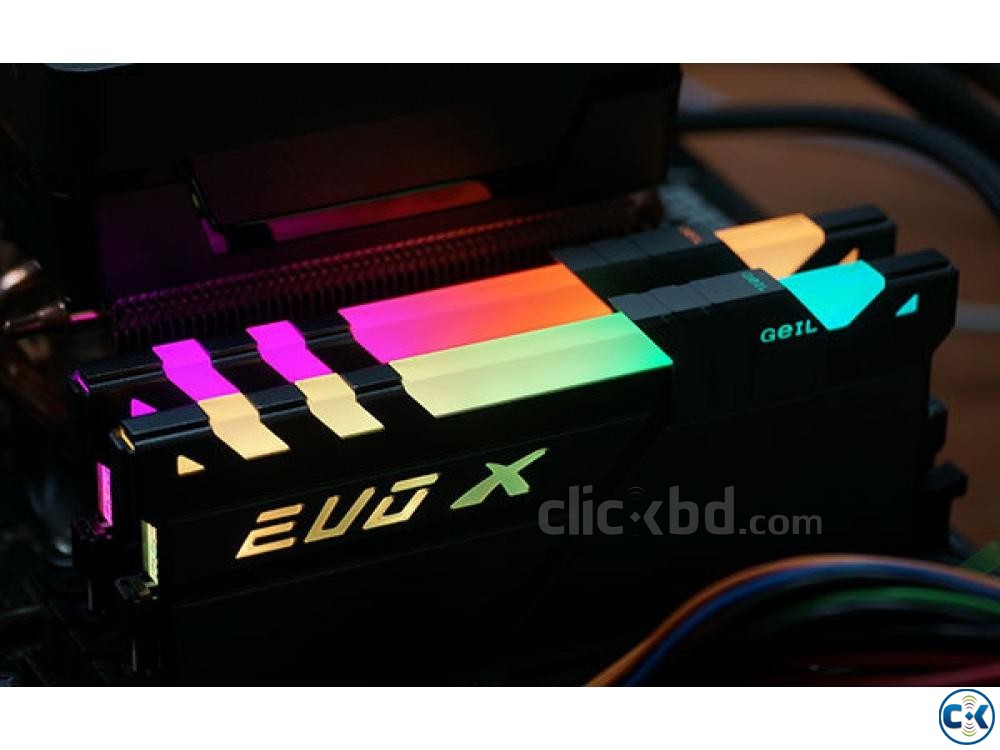 Geil Evo XII 16GB 2X8GB DDR4 RGB RAM 3000MHz New  large image 0