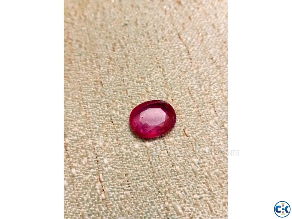 Natural ruby gemstone large image 0