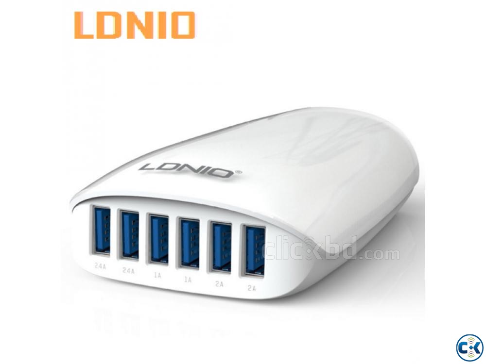 LDNIO 6 Port USB Charger large image 0
