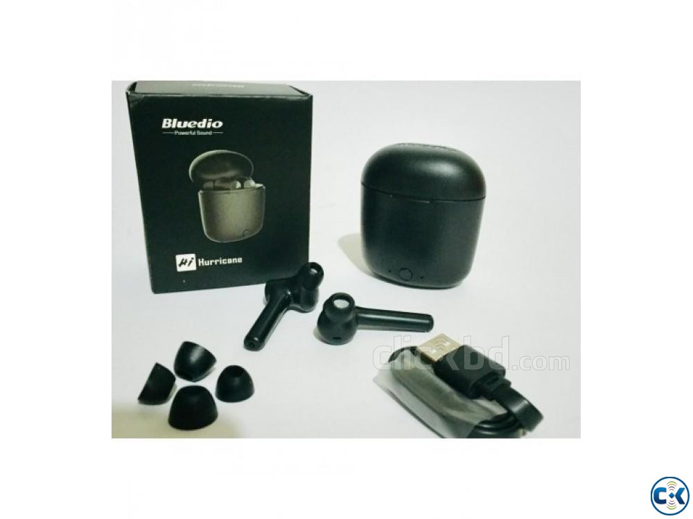 Bluedio Hi Hurricane Wireless Bluetooth Earbuds Original  large image 0