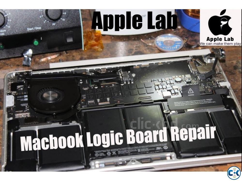 Retina Macbook Pro Logic Board Repair Service Liquid Spill  large image 0