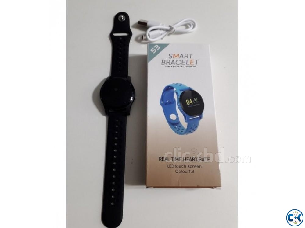117 Plus Smart Band Colorful Screen Blood Pressure large image 0