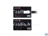 128GB HSBC Visa Card Shape Pendrive