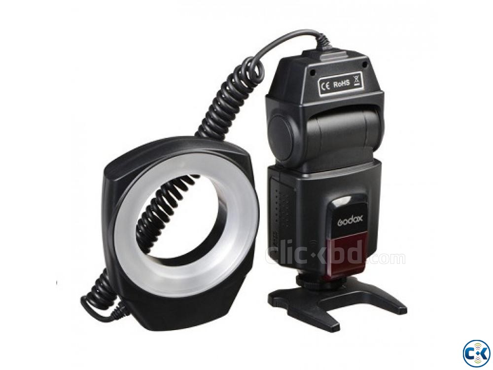 Godox ML-150 Macro Ring Flash Light with 6 Lens Adapter Ring large image 0