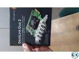 Blackmagic deck link duo 2 capture card