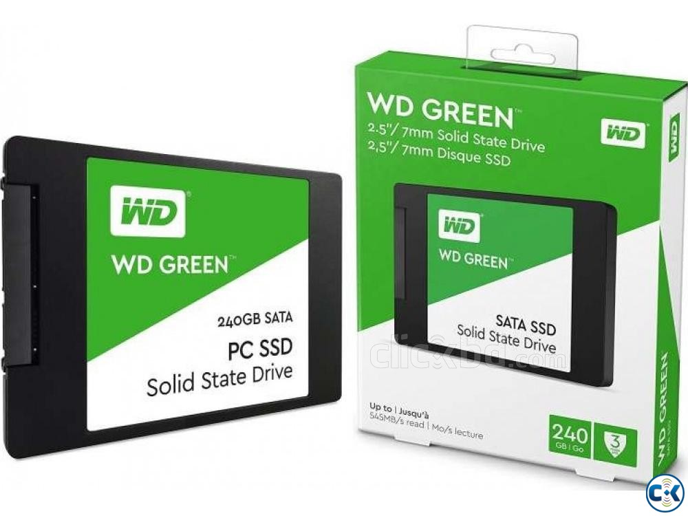 Western Digital 240GB SSD 2.5 Internal Solid State Drive large image 0