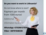 POLAND-Auchan food warehouse worker